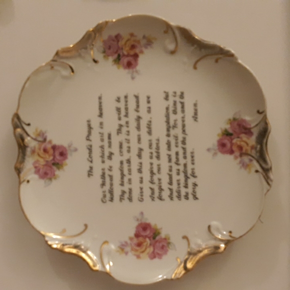 Accents Vintage The Lords Prayer Plate Poshmark